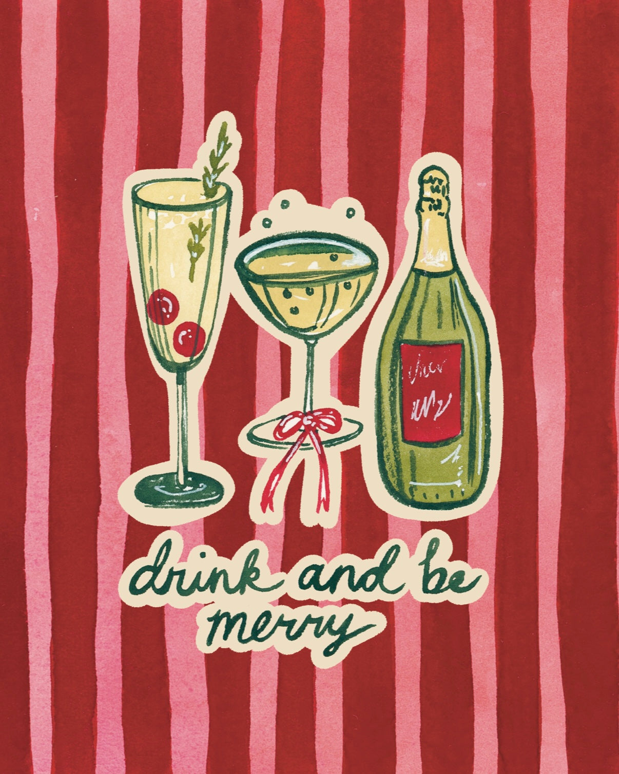 Drink and Be Merry Fine Art Print