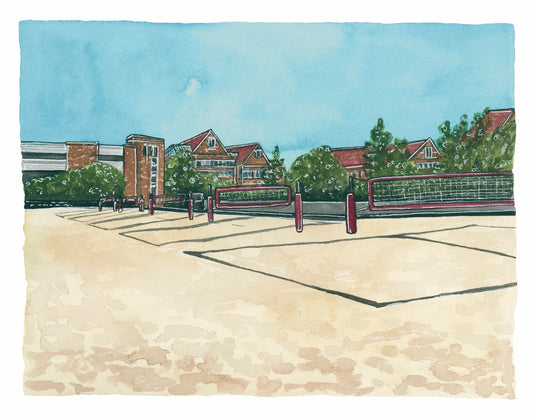 FSU Women’s Sand Volleyball Courts