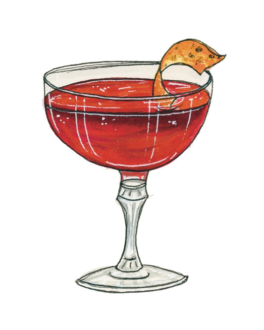 Hanky Panky Cocktail Art Print