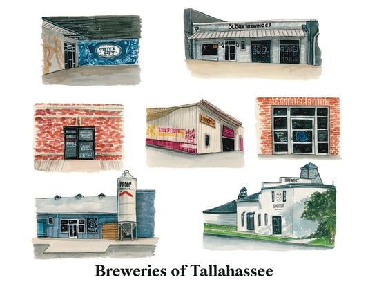 Breweries of Tallahassee Print