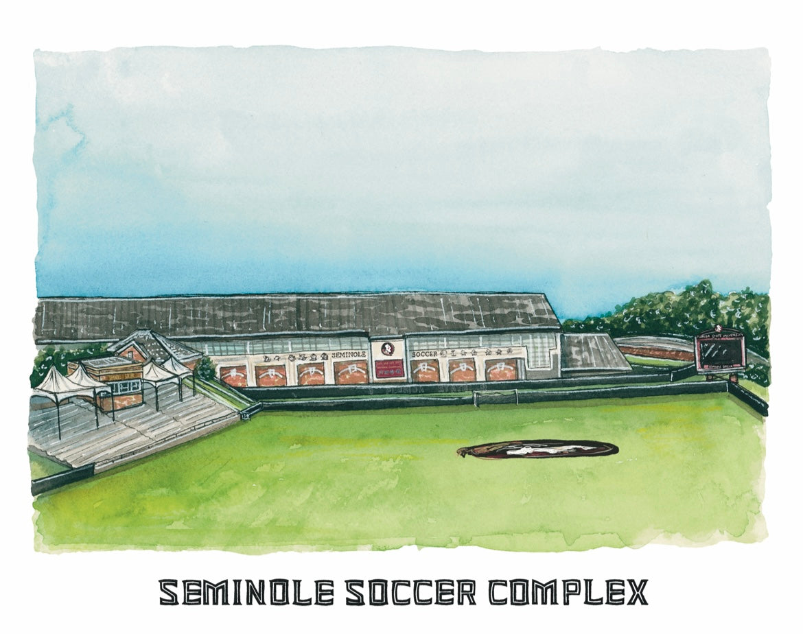 FSU Women’s Seminole Soccer Complex Print
