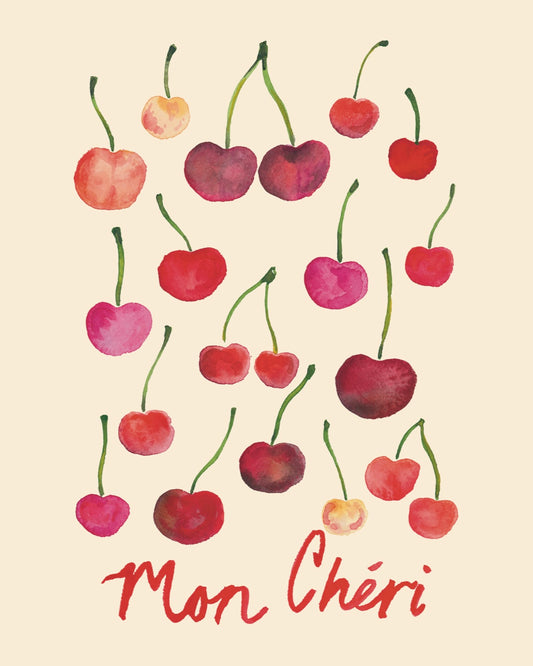 Mon Chéri Fine Art Print