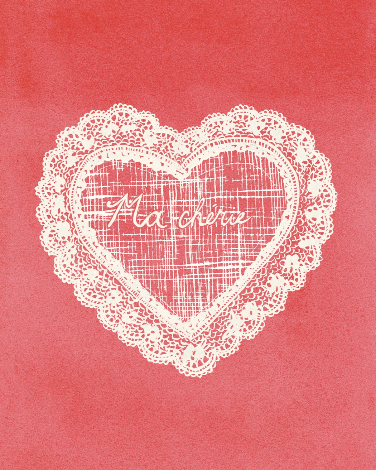 Ma Chérie Art Print