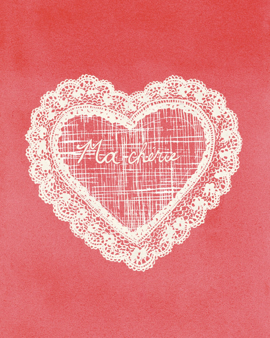 Ma Chérie Art Print