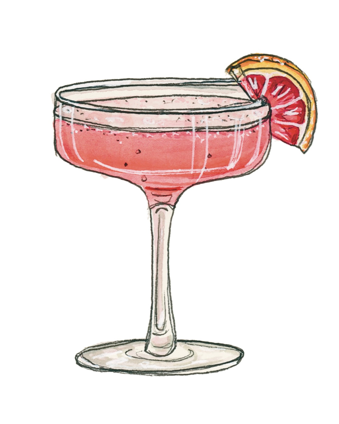 Siesta Cocktail Art Print