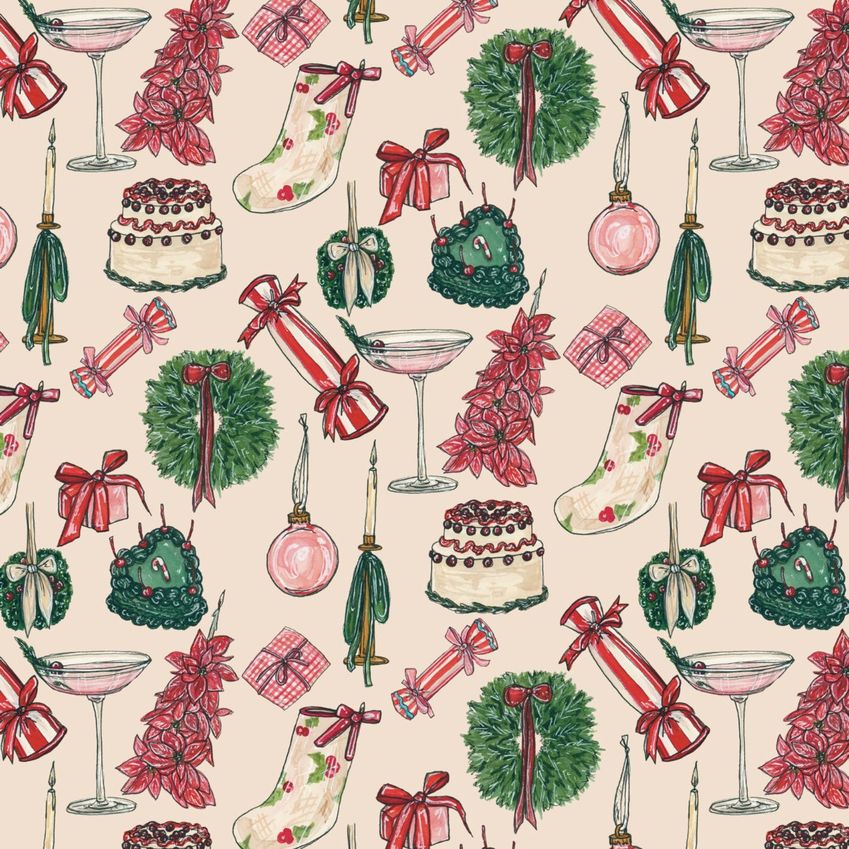 Holiday Cheer Wrapping Paper