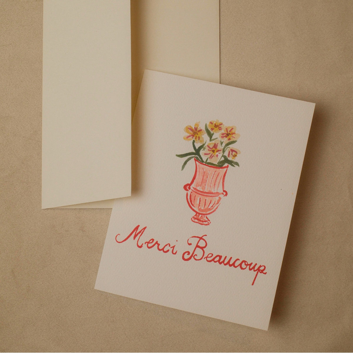 "Merci Beaucoup" Greeting Card