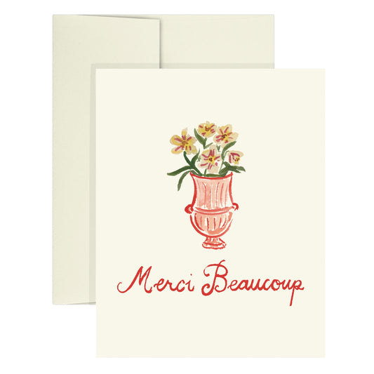"Merci Beaucoup" Greeting Card