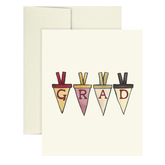 "GRAD" Greeting Card