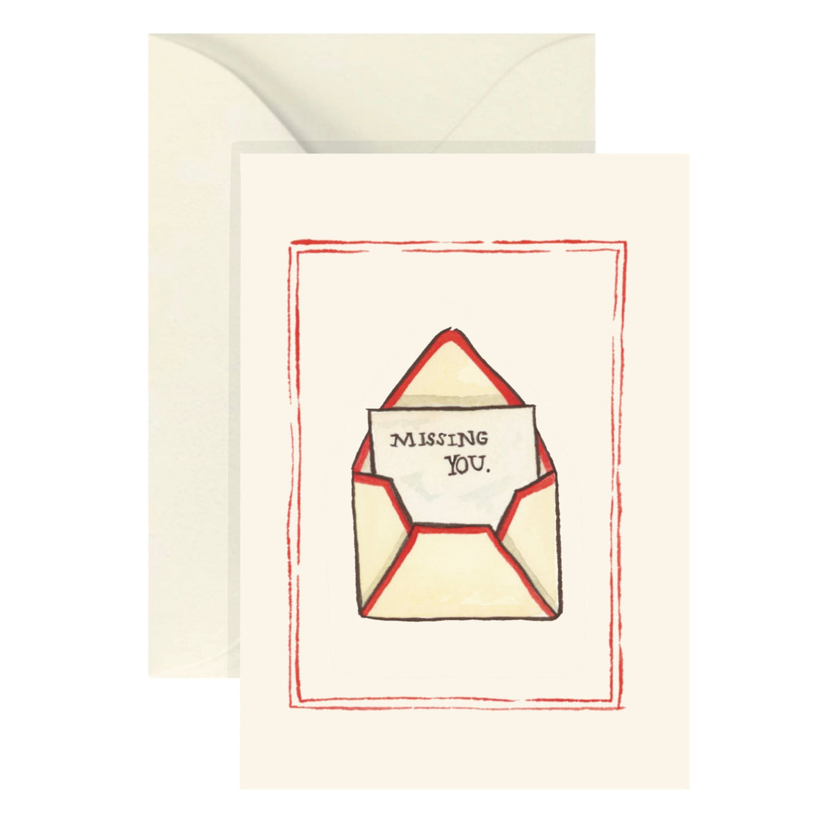 Missing You Mini Greeting Card