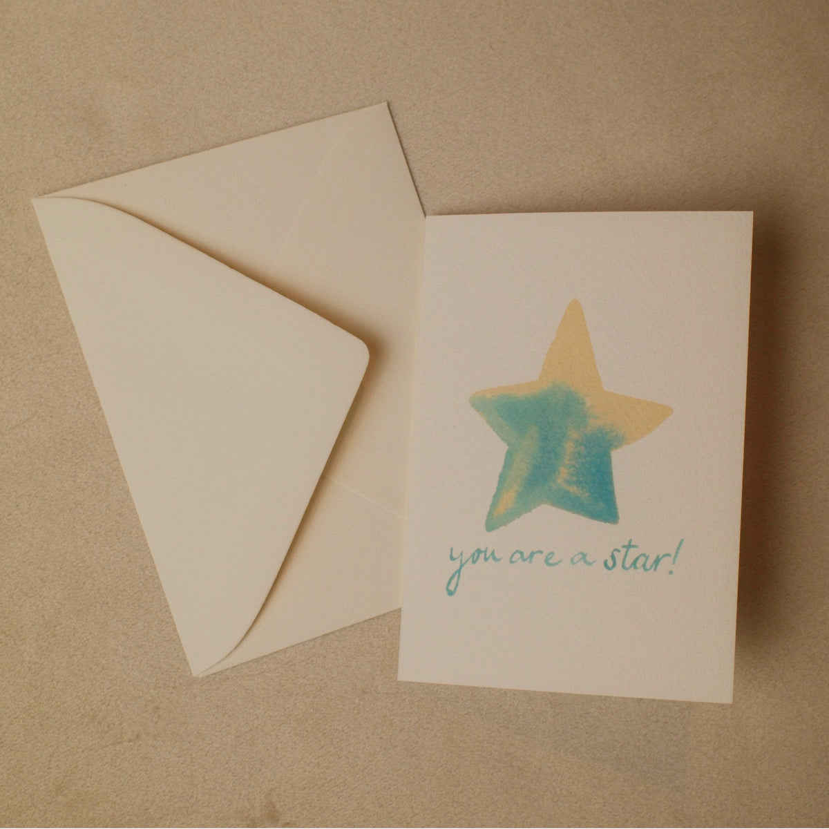 You Are A Star Mini Greeting Card