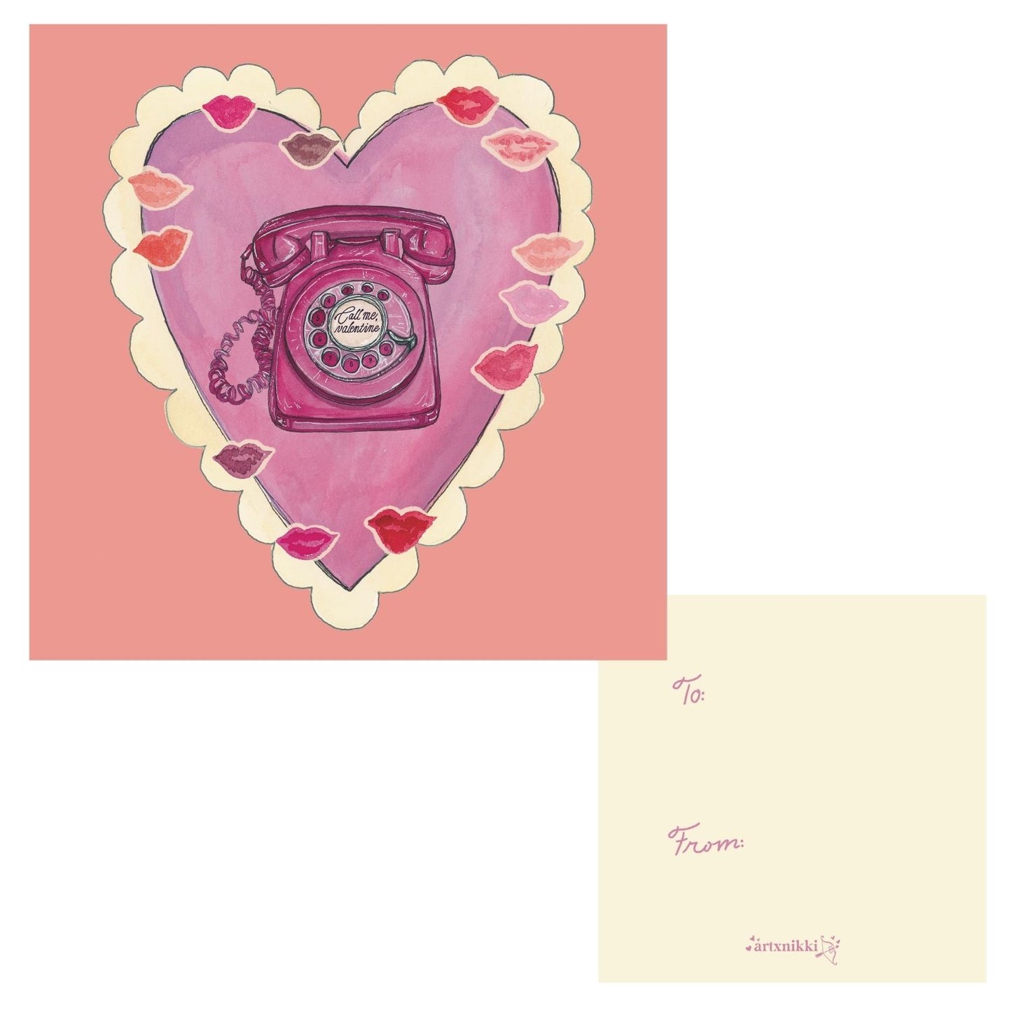 "Call me Valentine" Valentine