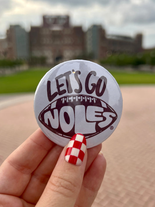 "LET'S GO NOLES" button