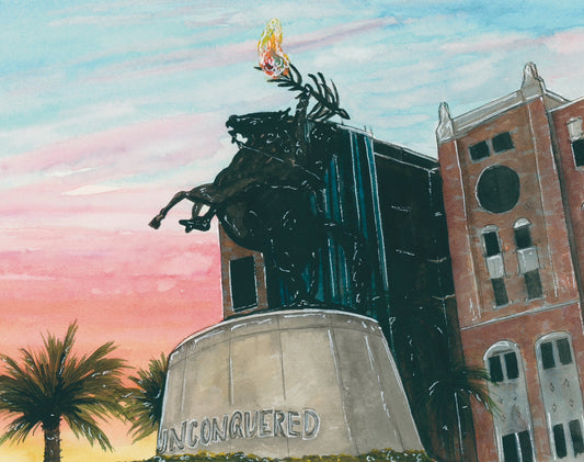 FSU Unconquered Sunset