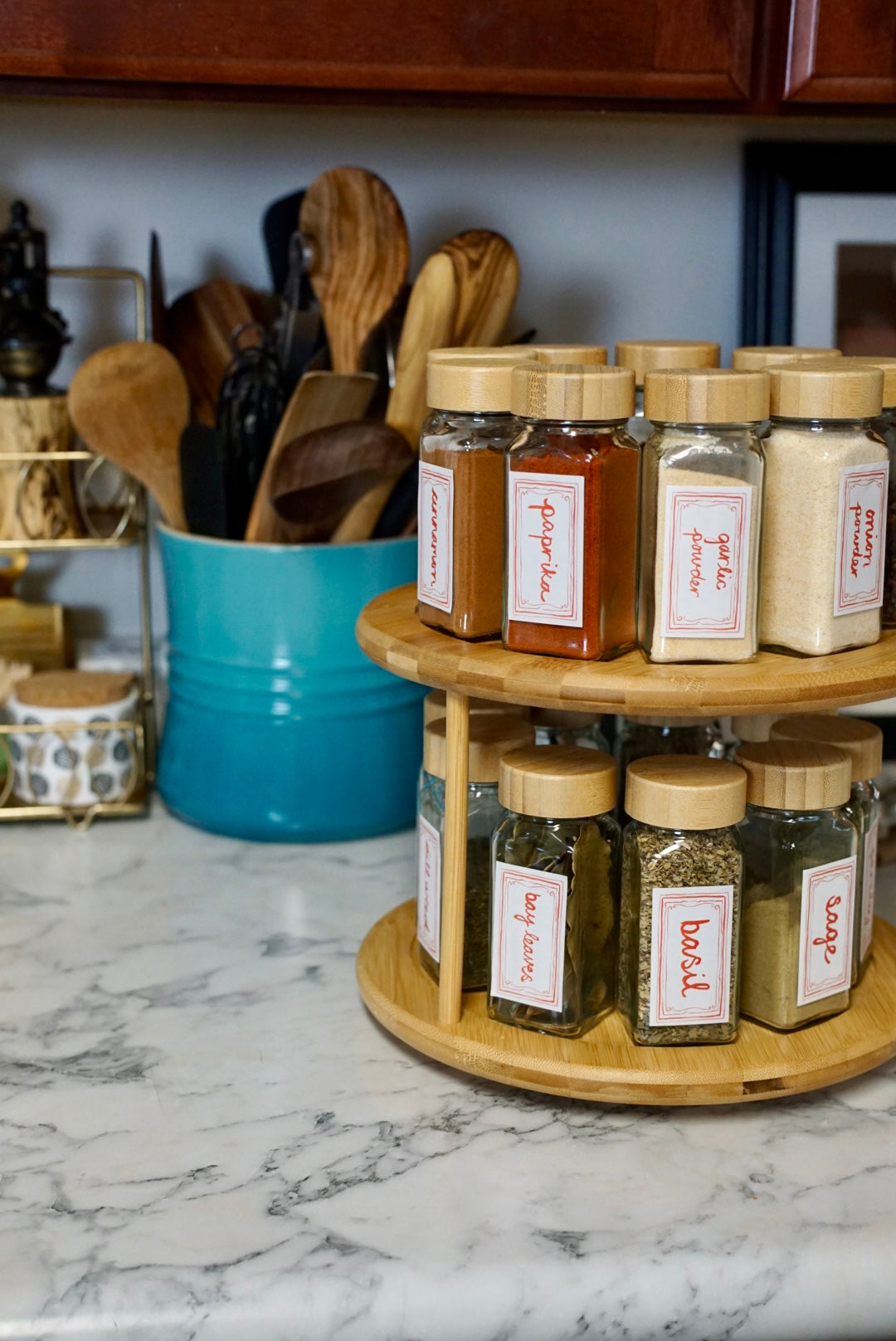 Artisan Spice Jar Labels