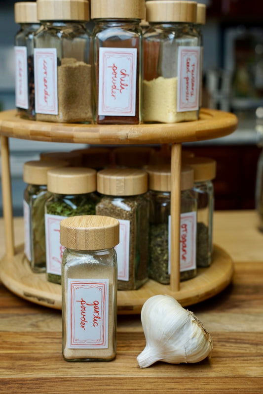 Artisan Spice Jar Labels