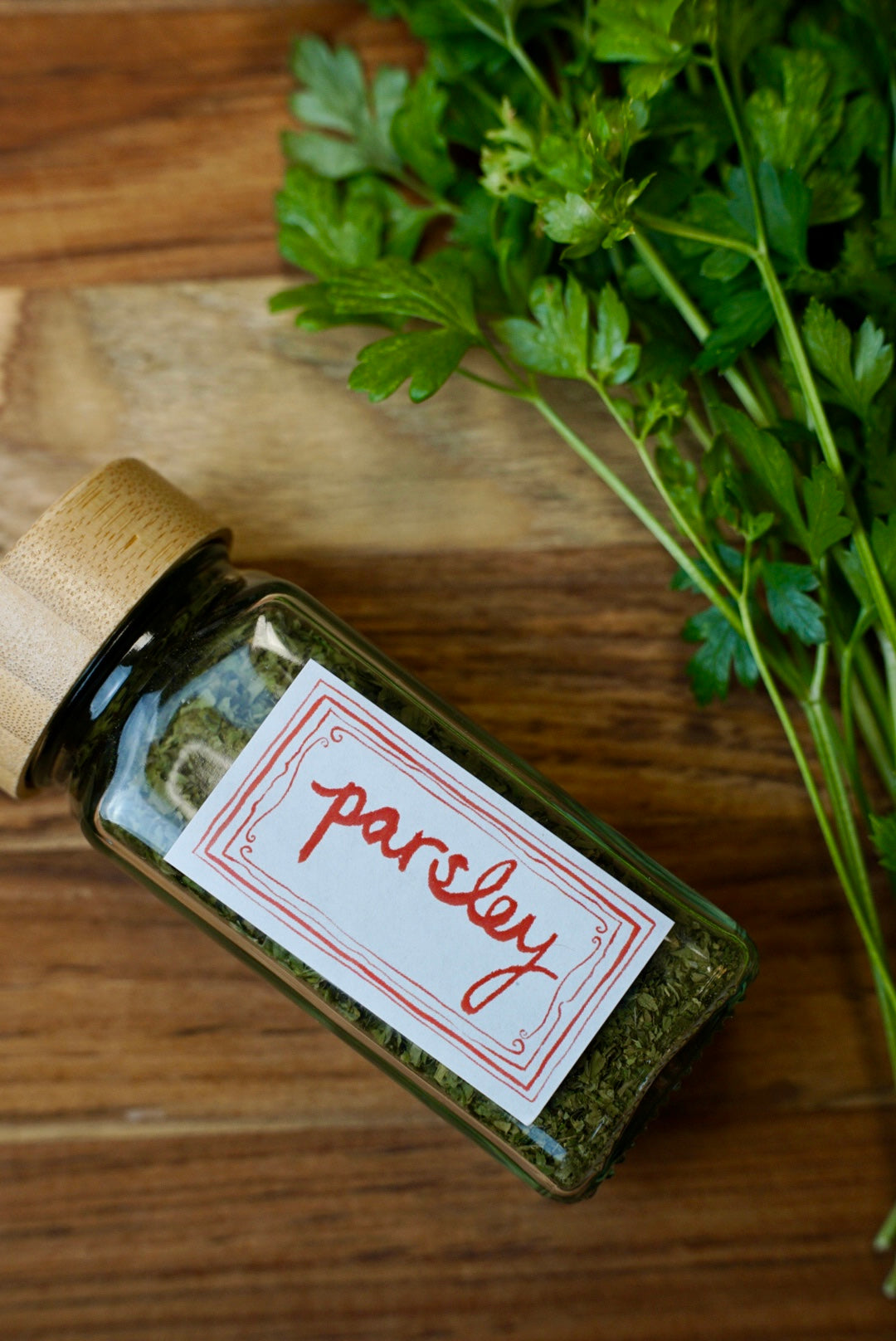 Artisan Spice Jar Labels