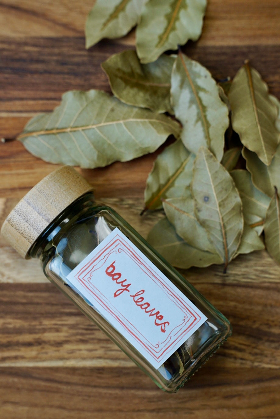 Artisan Spice Jar Labels