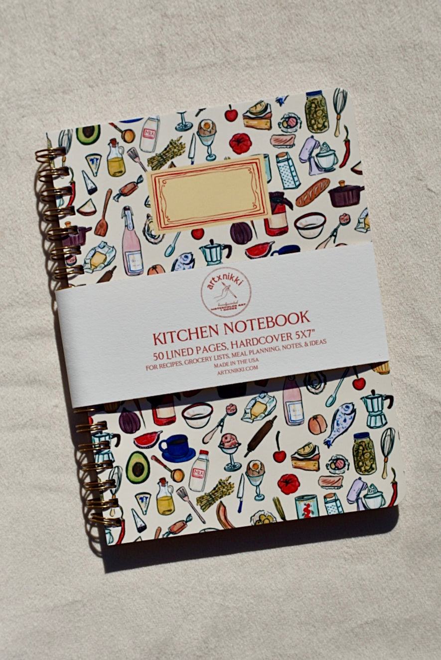 Kitchen Spiral Notebook: 50 pages