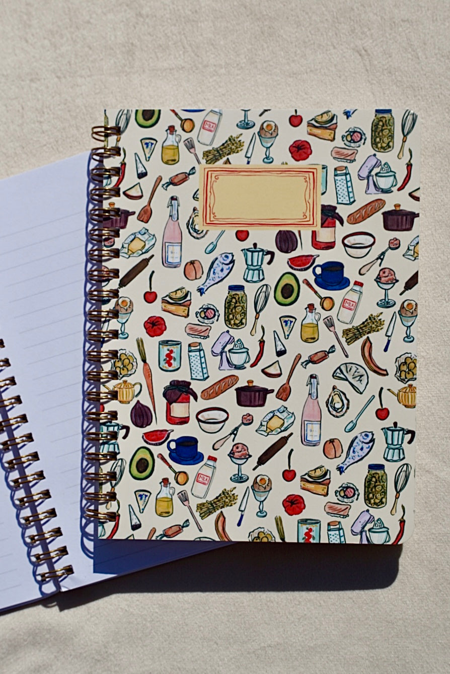 Kitchen Spiral Notebook: 50 pages