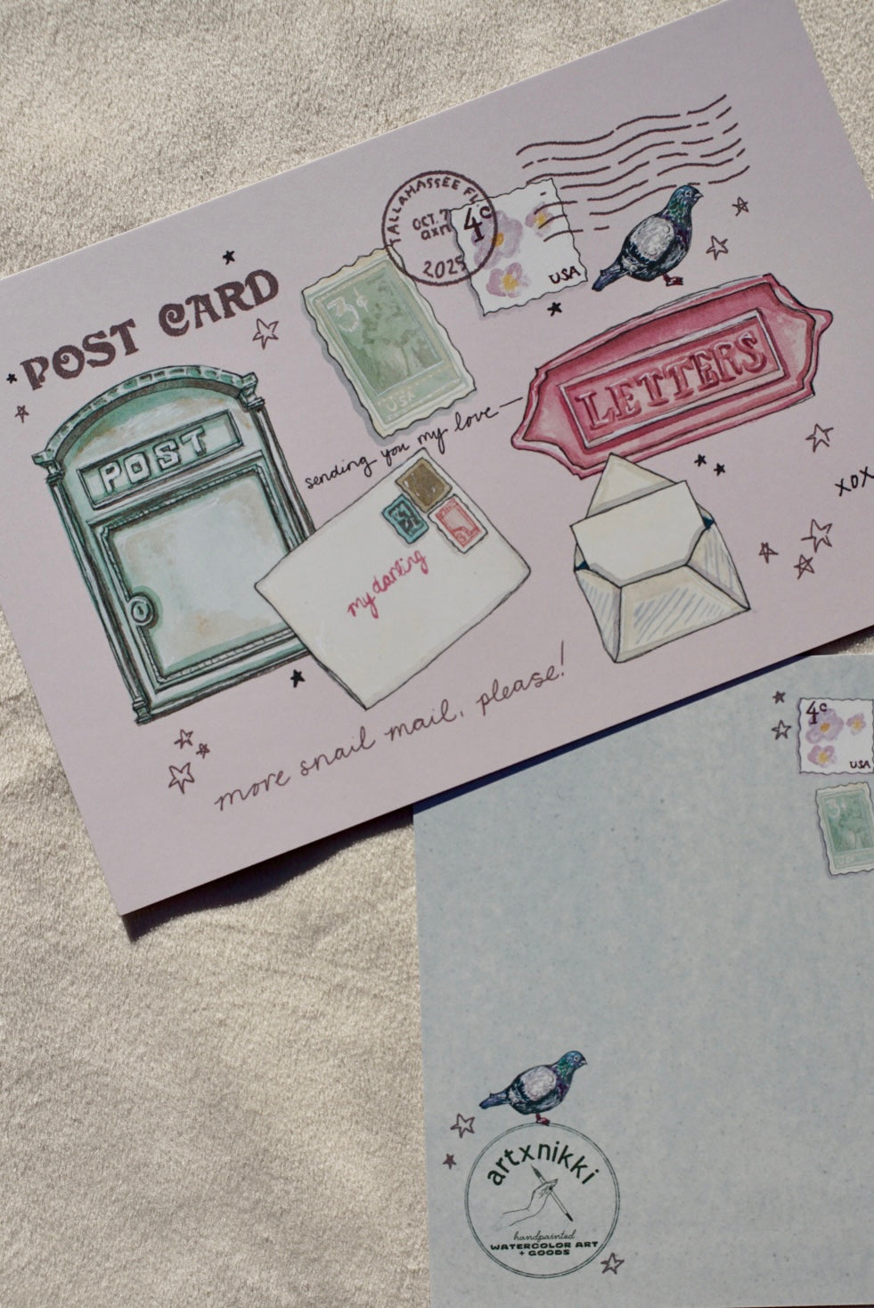 Snail Mail Post Card