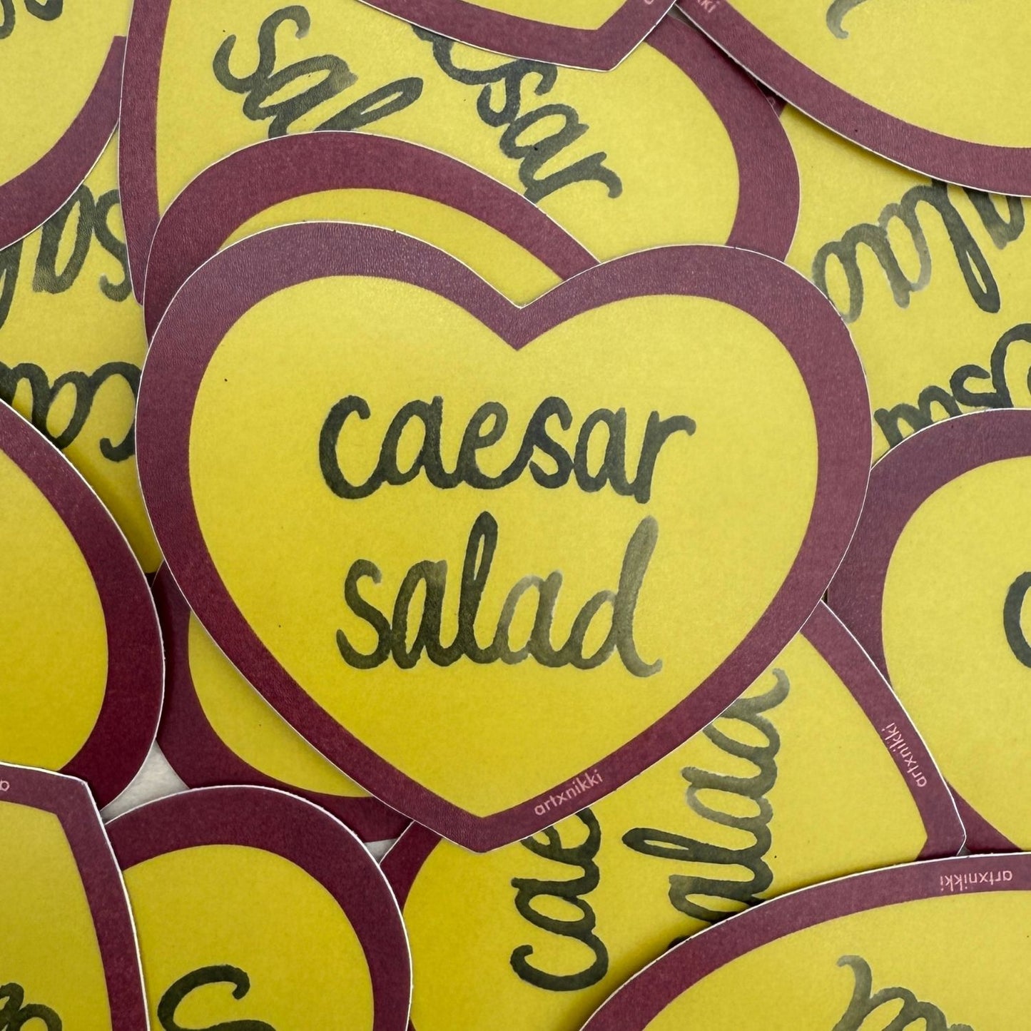 I Love Caesar Salad Sticker
