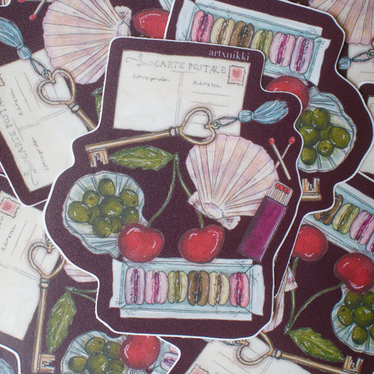 French Trinkets Sticker
