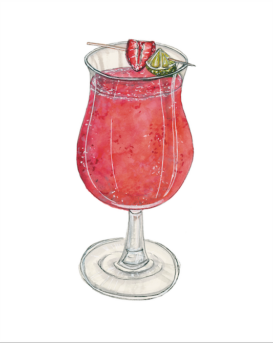 Daiquiri Cocktail Art Print