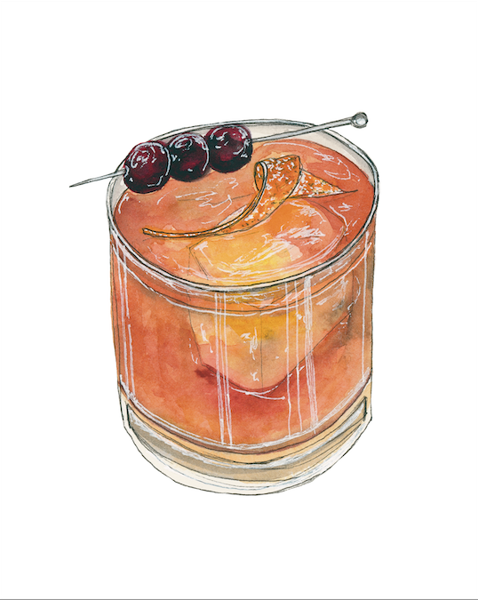 Whiskey Sour Art Print