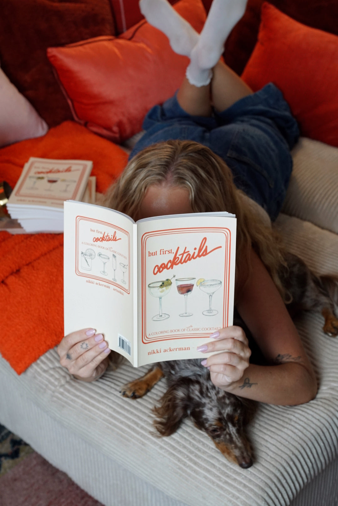 but first, cocktails: A Coloring Book of Mostly Classic Cocktails