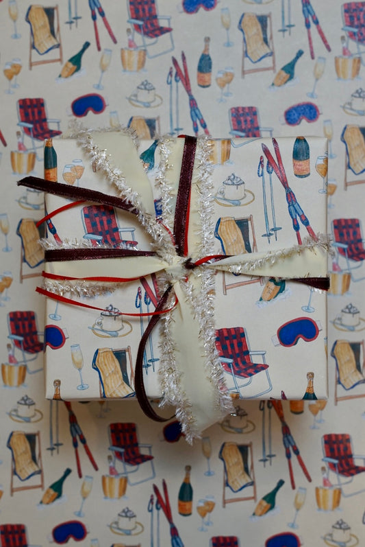 Après Ski Wrapping Paper