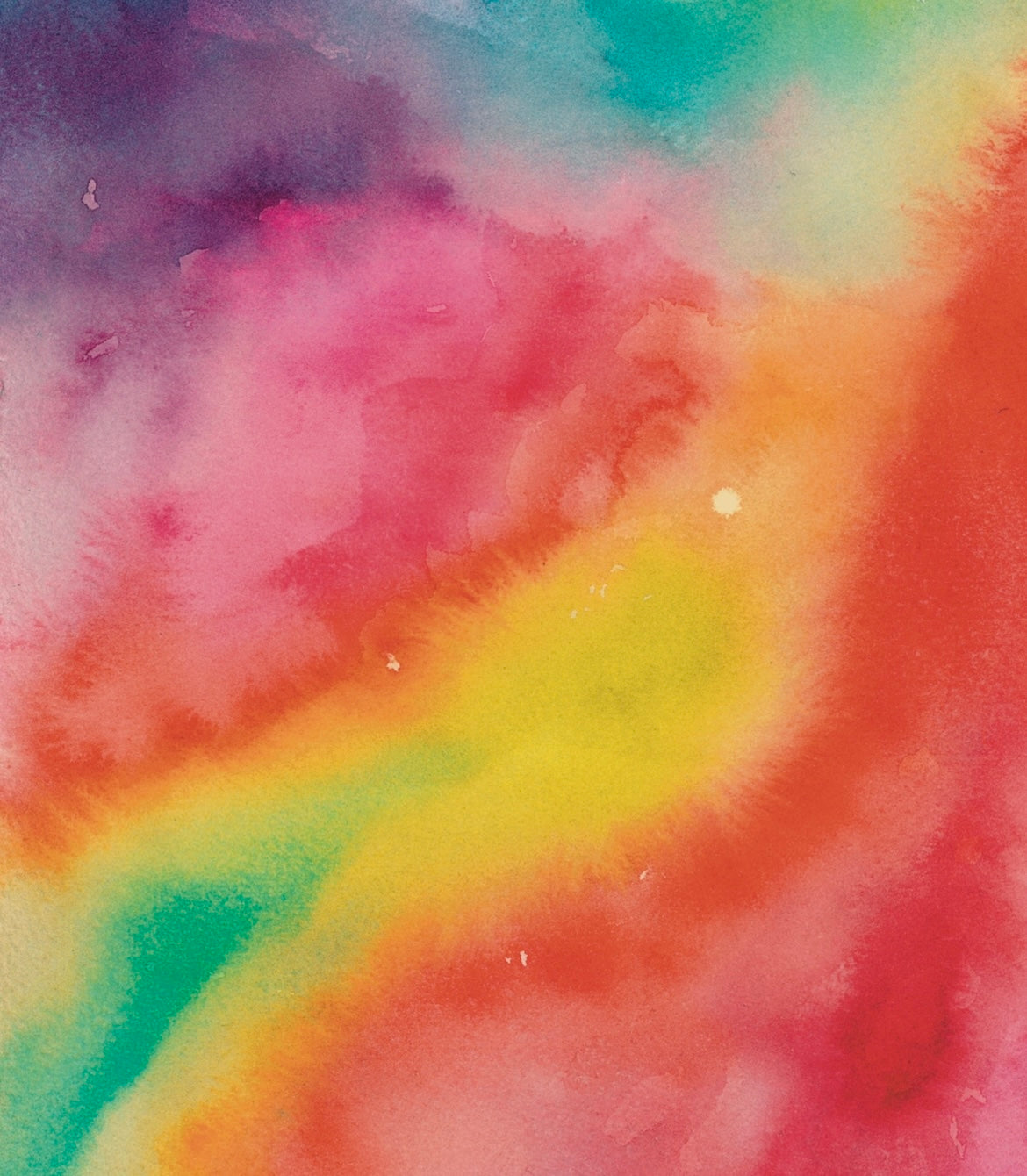 Rainbow Abstract Art Print