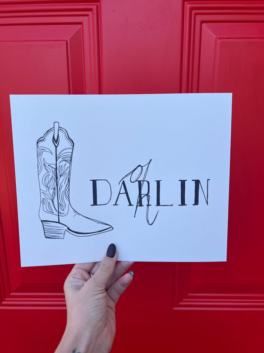 Oh Darlin’ Cowboy Boot