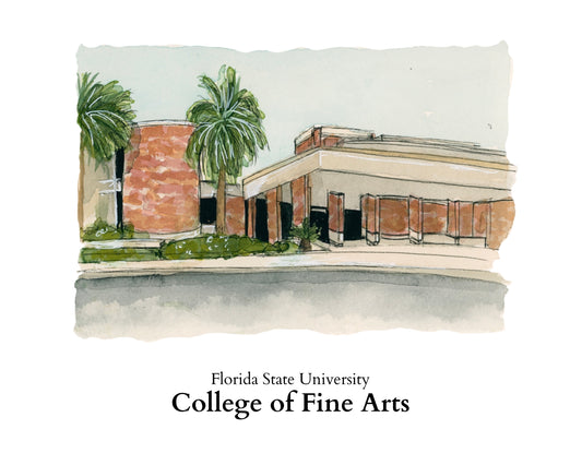 Florida State University College of Fine Arts Print
