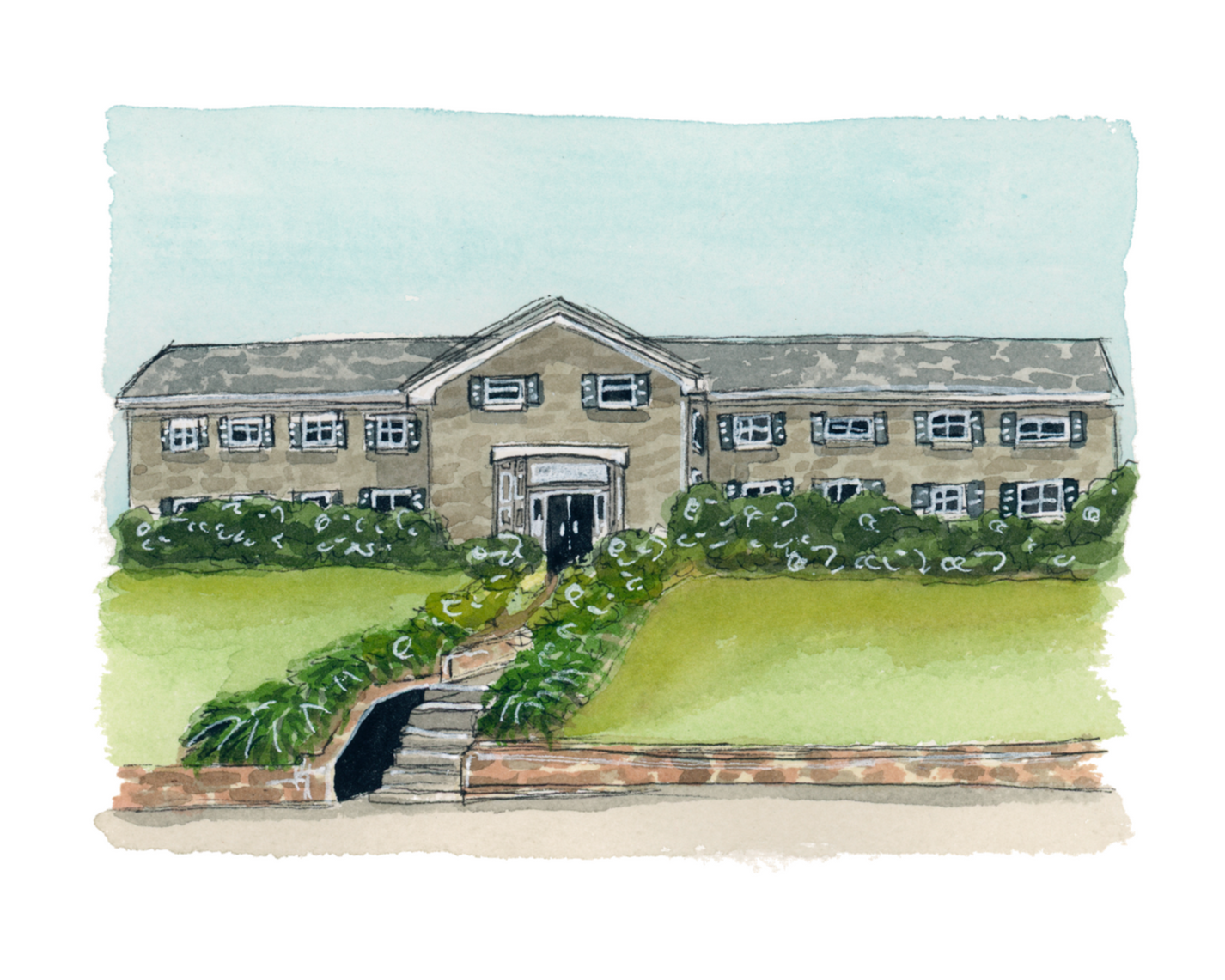 FSU Delta Gamma Sorority House Print – artxnikki