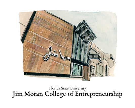 Florida State University Jim Moran College of Entrepreneurship Print