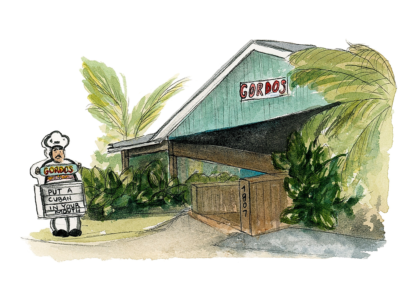 Tallahassee Bars Gordos Print