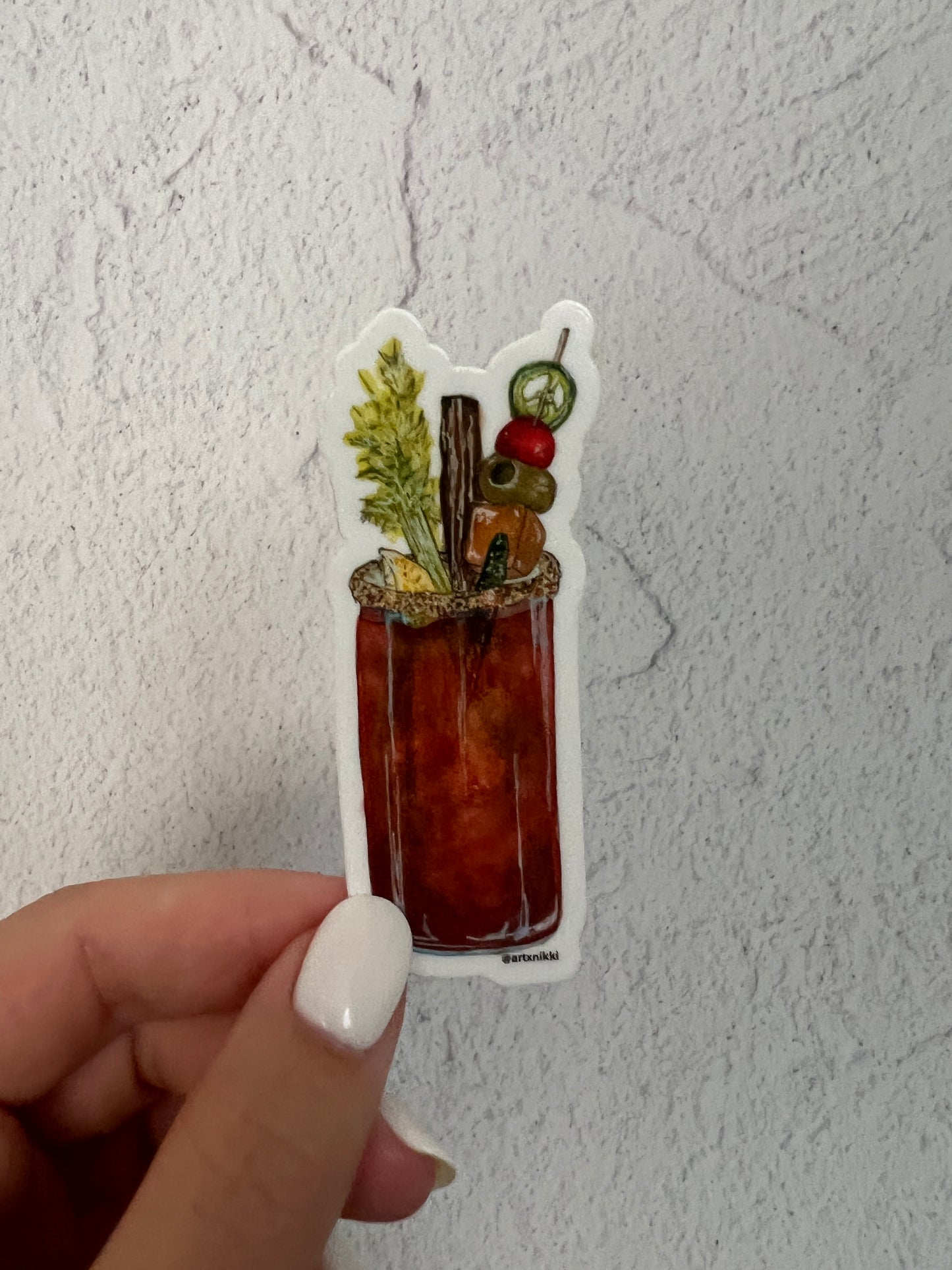 Bloody Mary Cocktail Sticker