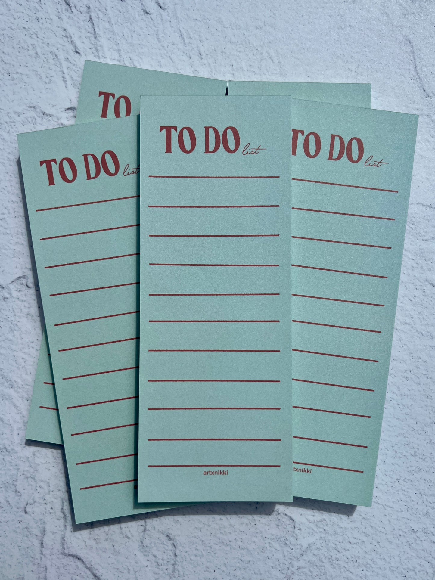 'to do list" notepad: 50 pages